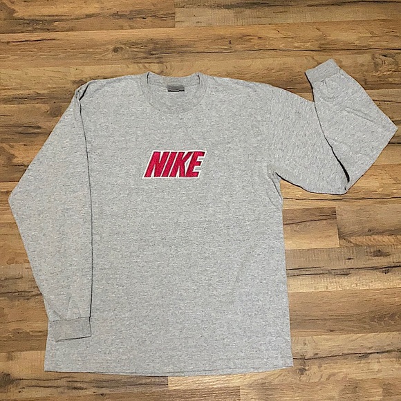 Y2K Nike spell out long sleeve - Picture 1 of 5